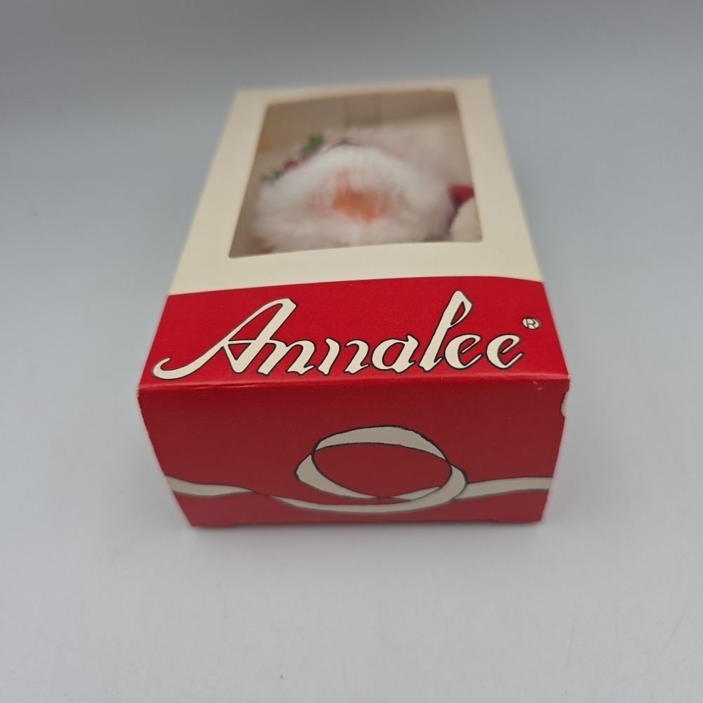 Vintage Annalee Mobilitee 1983 Santa Head Christmas Ornament NIB - Picture 5 of 5
